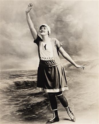 (FASHION--BATHING BEAUTIES) A group of 11 photographs of women in bathing suits, including some on the beach and others in studio setti